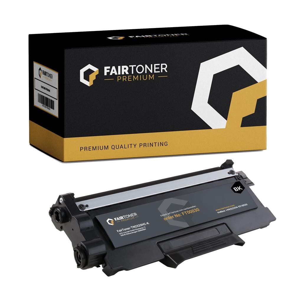 FairToner Premium Toner Brother TN2220 HC bk