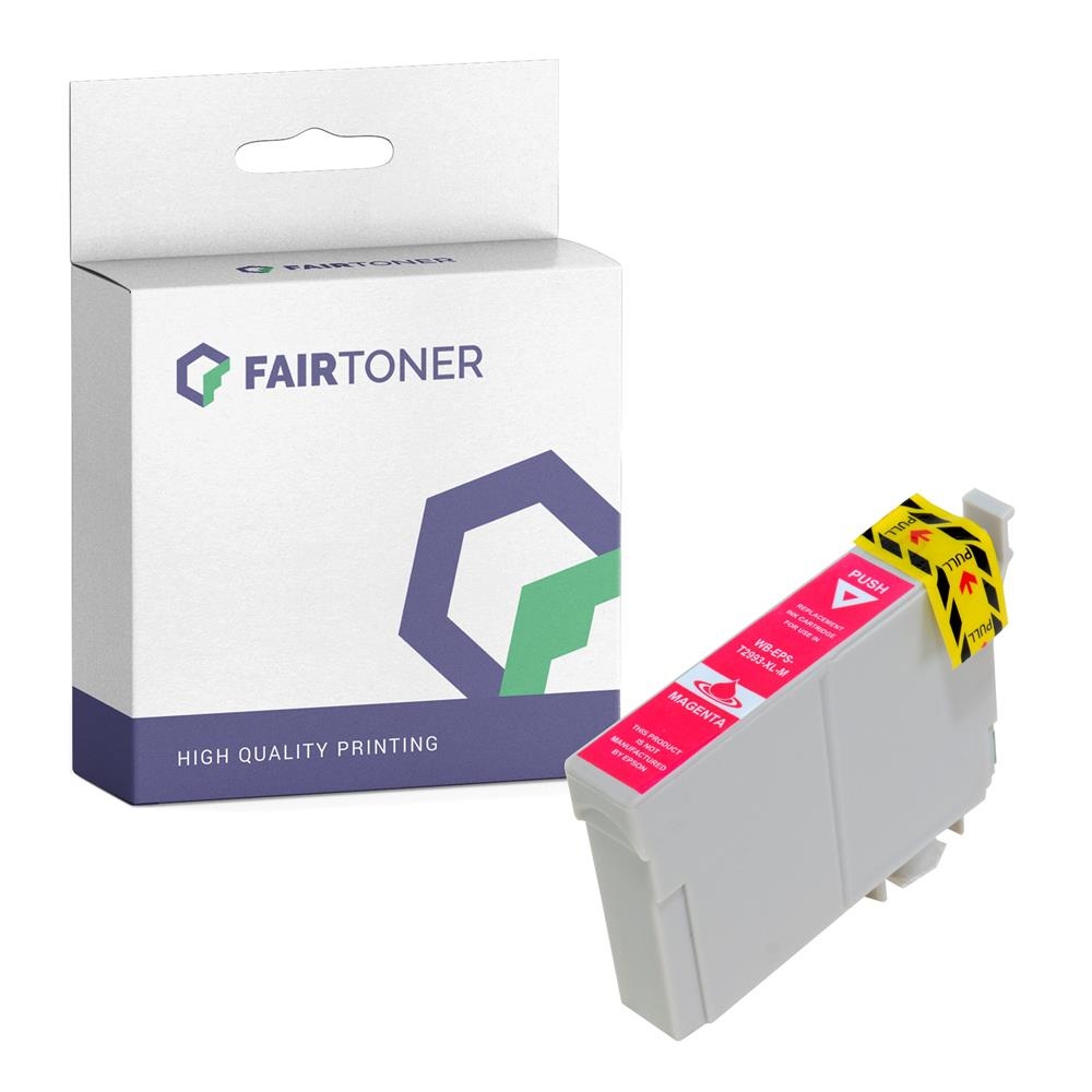 FairToner kompatibel für Epson Tintenpatrone C13T29934012 / 29XL Magenta [XL Füllmenge]