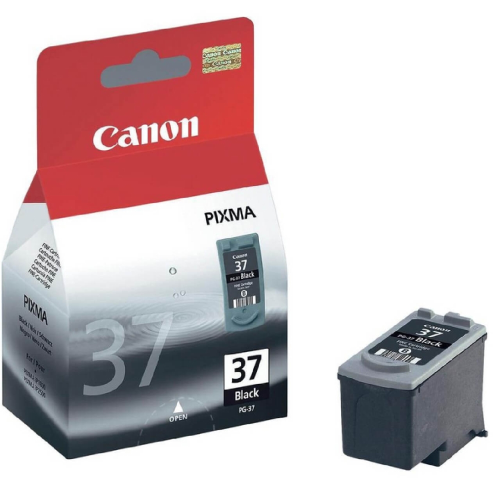 Original Canon Tintenpatrone 2145B001 / PG-37 Schwarz