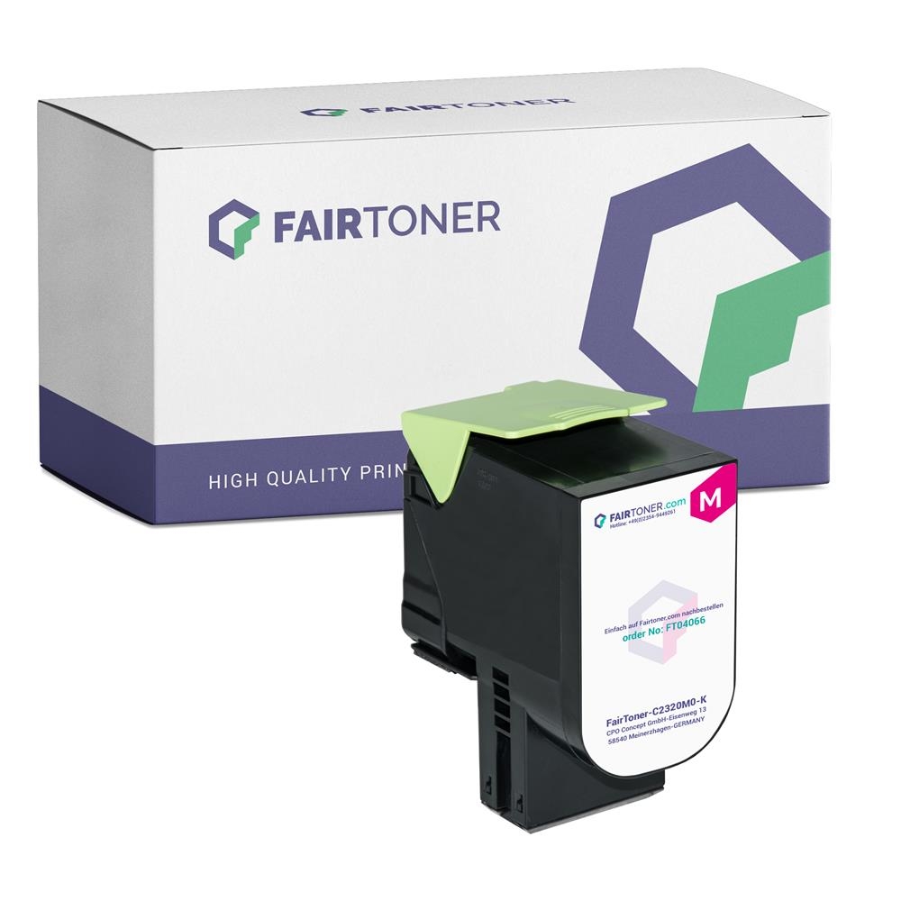 FairToner Toner Lexmark C2325 HC Return C2320M0 m
