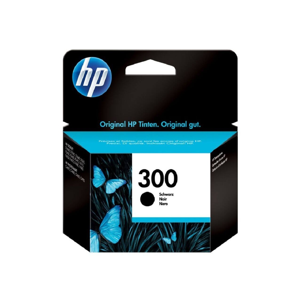 Original HP Tintenpatrone CC640EE / 300 Schwarz