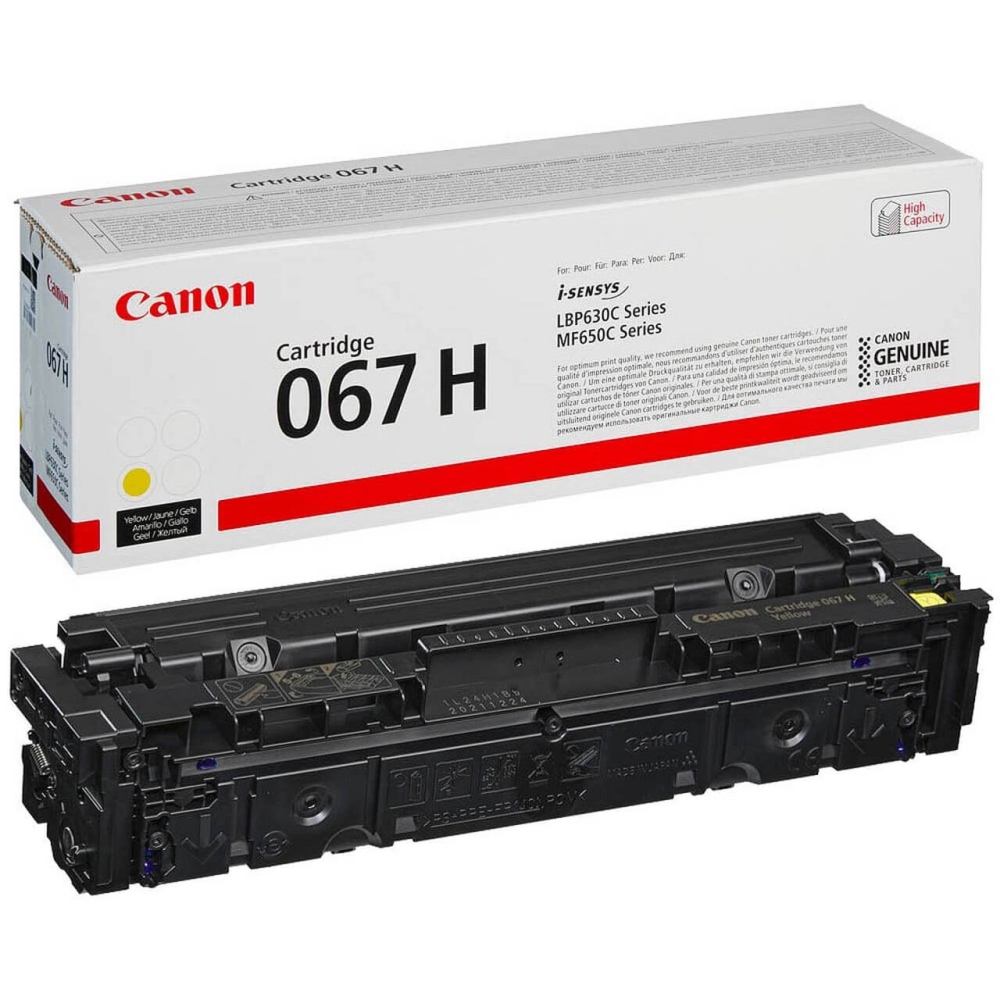 Original Toner Canon Cartridge 067H 5103C002 y