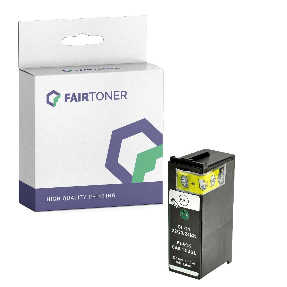 FairToner kompatibel für Dell Tintenpatrone 592-11331 / Y498D Schwarz