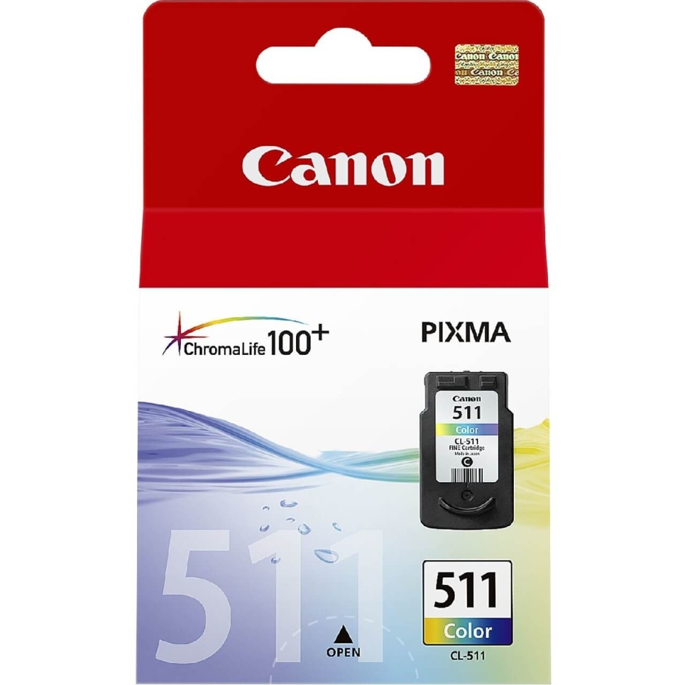 Original Canon Tintenpatrone 2972B001 / CL-511 Color