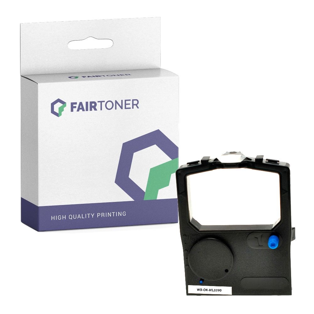 FairToner kompatibel für OKI Farbband 9002309 Schwarz