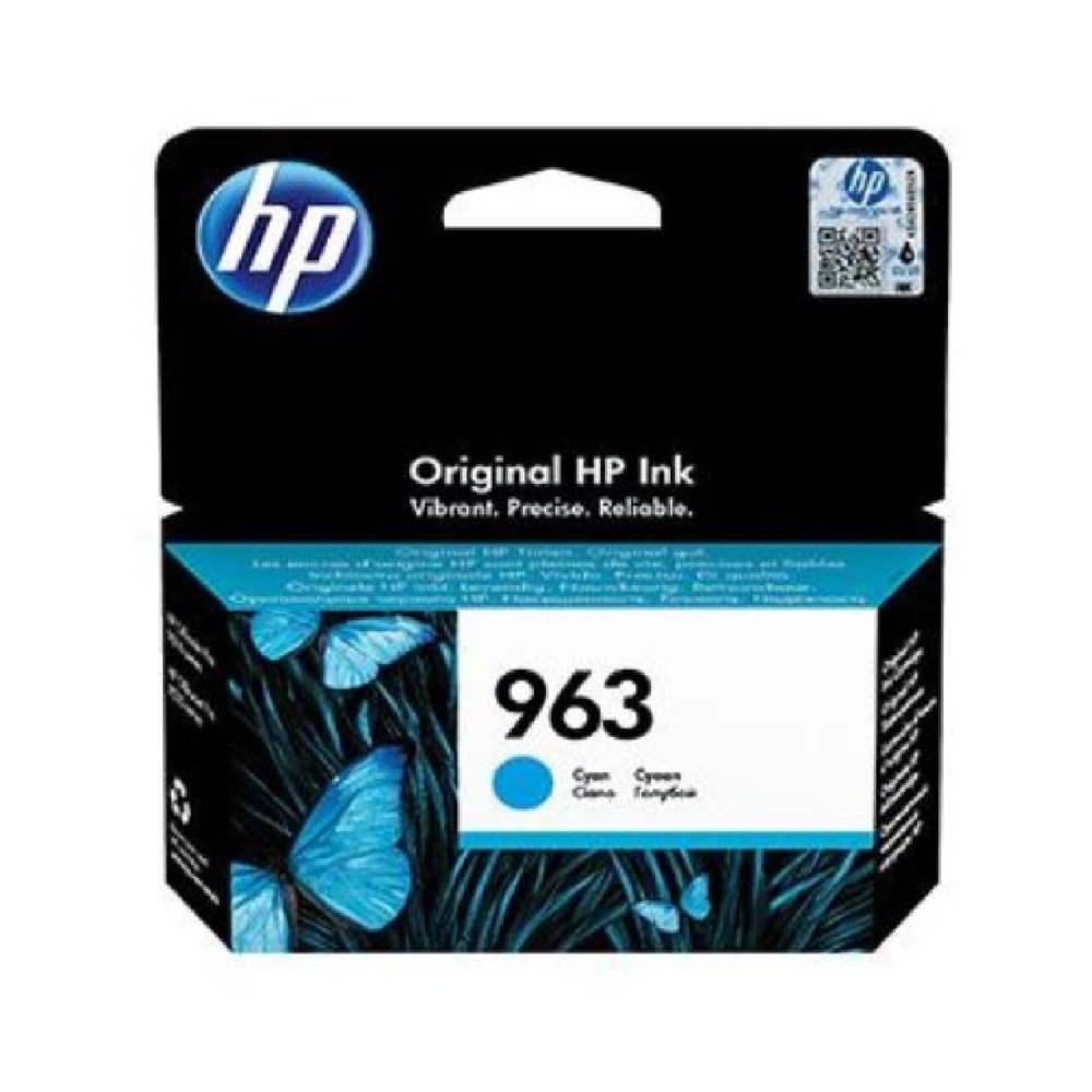 Original HP Tintenpatrone 3JA23AE / 963 Cyan