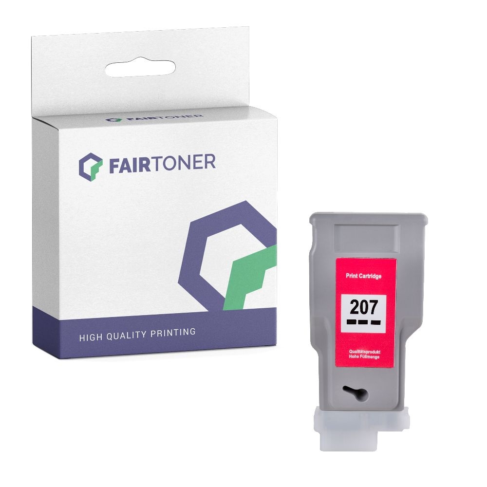 FairToner kompatibel für Canon Tintenpatrone 8788B001 / PFI-207MBK Schwarz