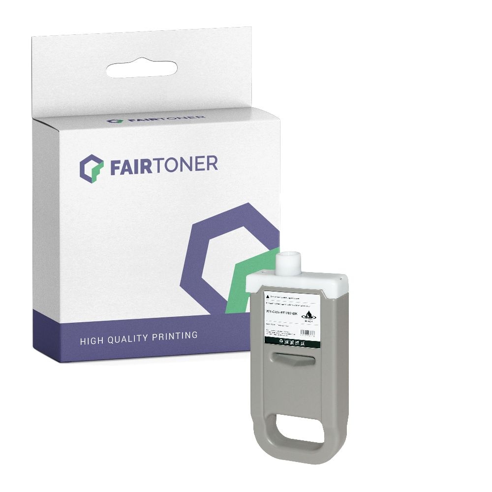 FairToner kompatibel für Canon Tintenpatrone 2220B001 / PFI-702BK Schwarz