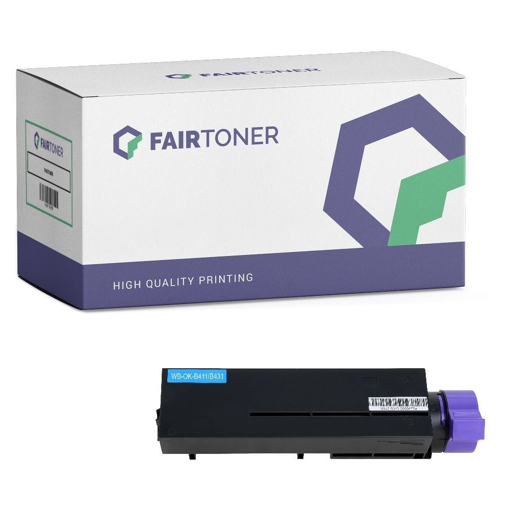 FairToner Toner OKI B411 B431 44574702 bk