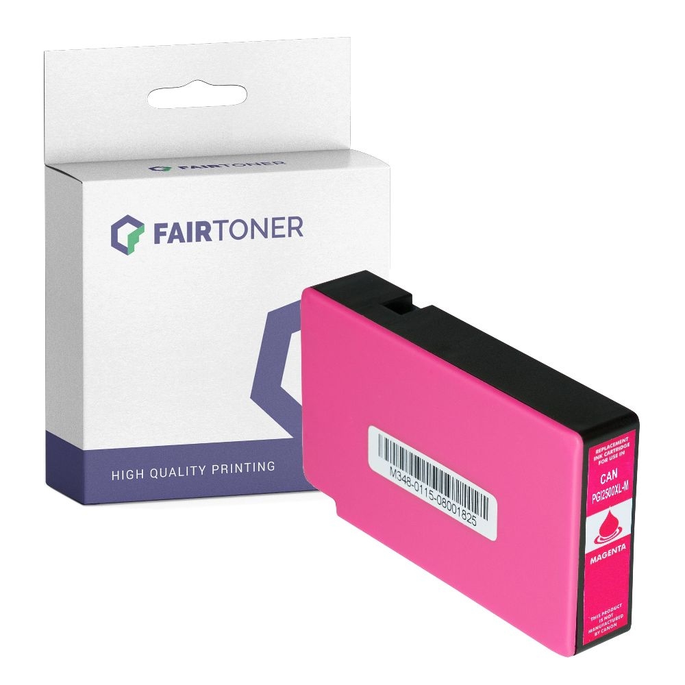 FairToner kompatibel für Canon Tintenpatrone 9266B001 / PGI-2500XLM Magenta