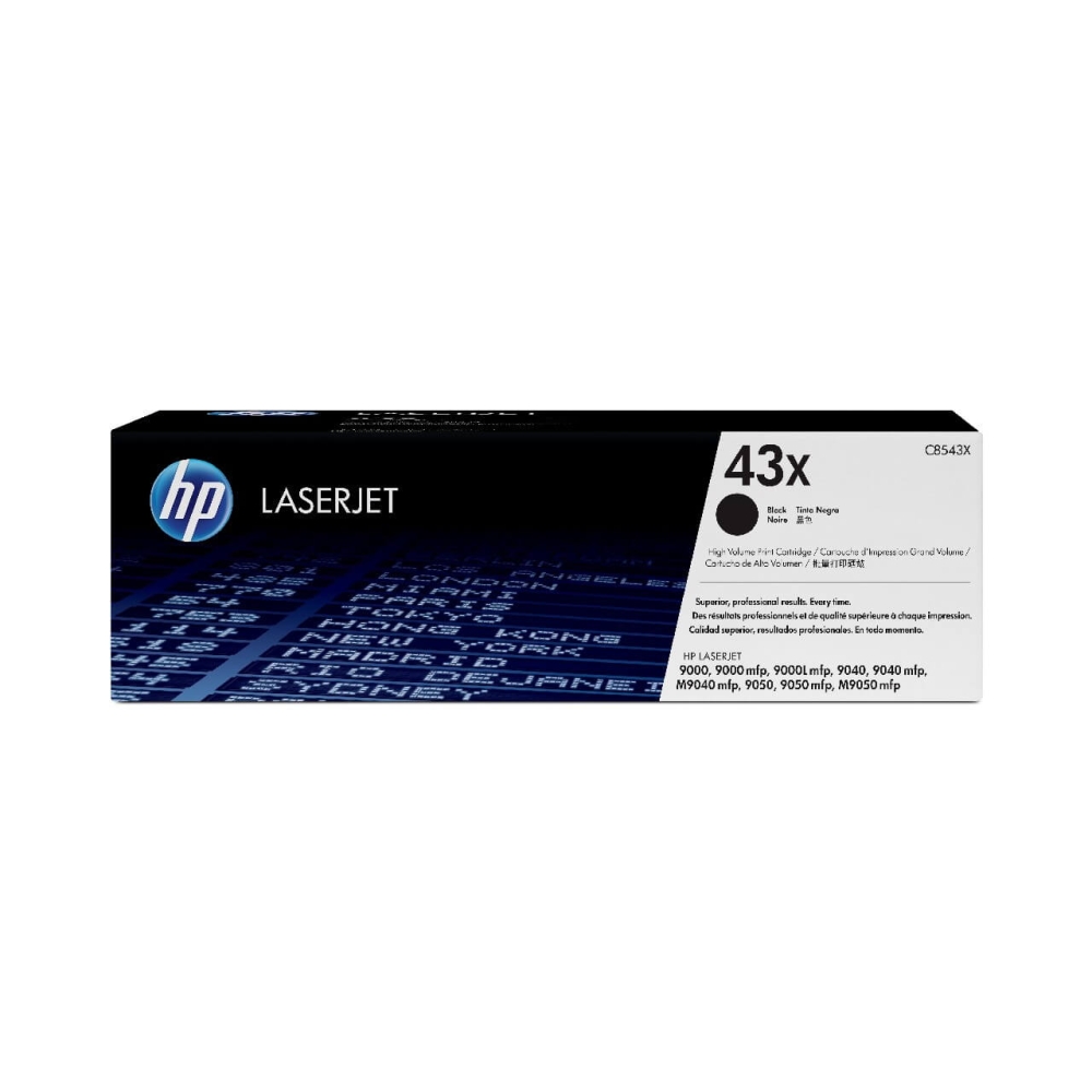 Original HP Toner C8543X/43X bk