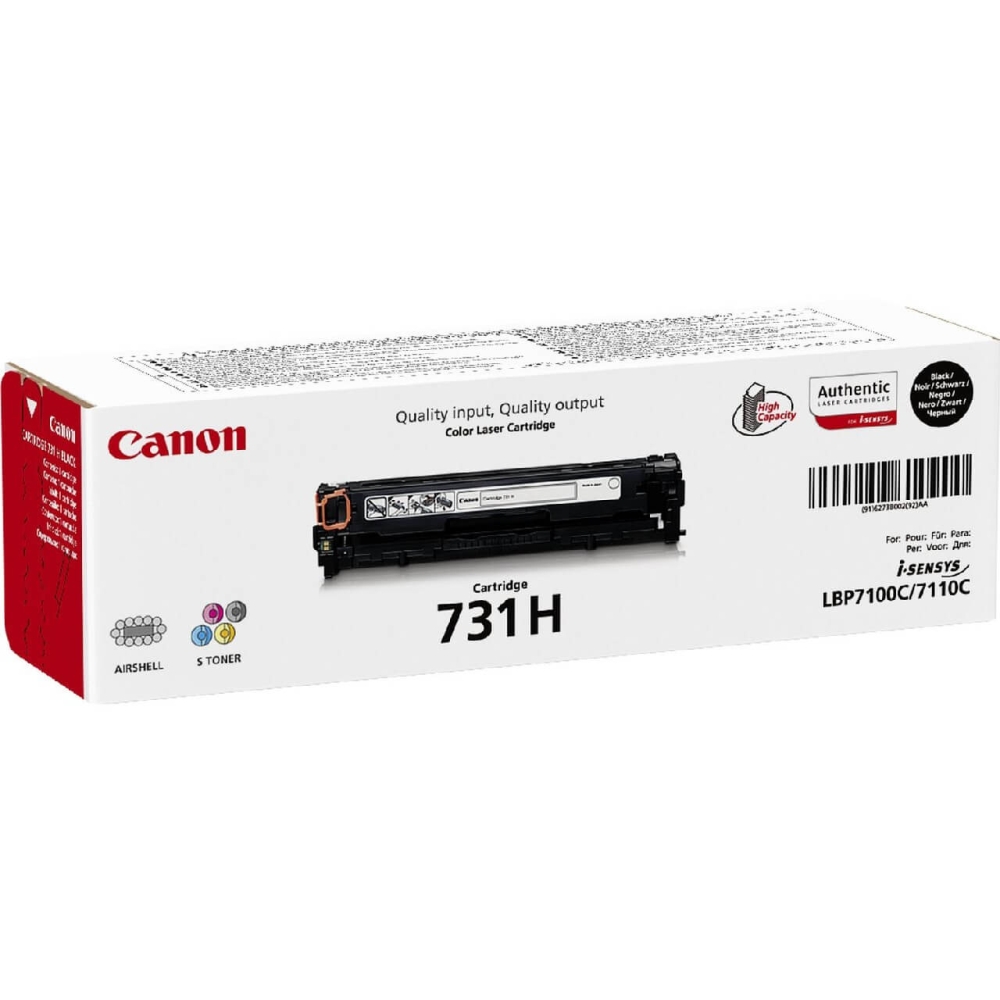 Original Toner für Canon 731HBK 6273B002