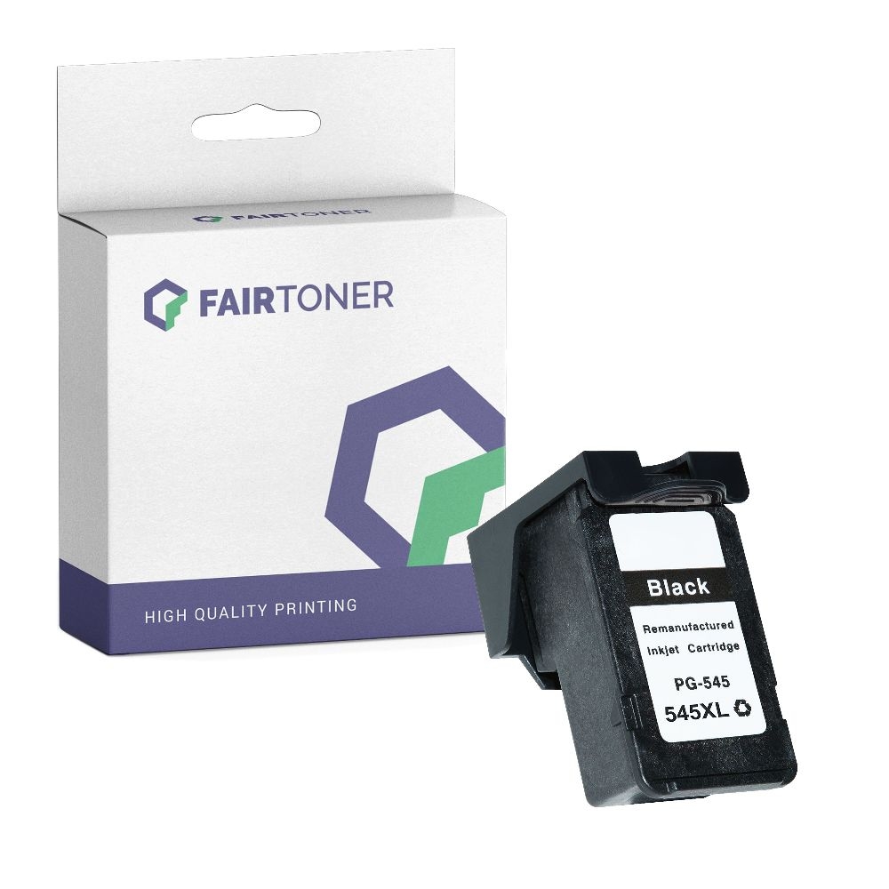 FairToner kompatibel für Canon Tintenpatrone 8286B001 / PG-545XL Schwarz [XL Füllmenge]