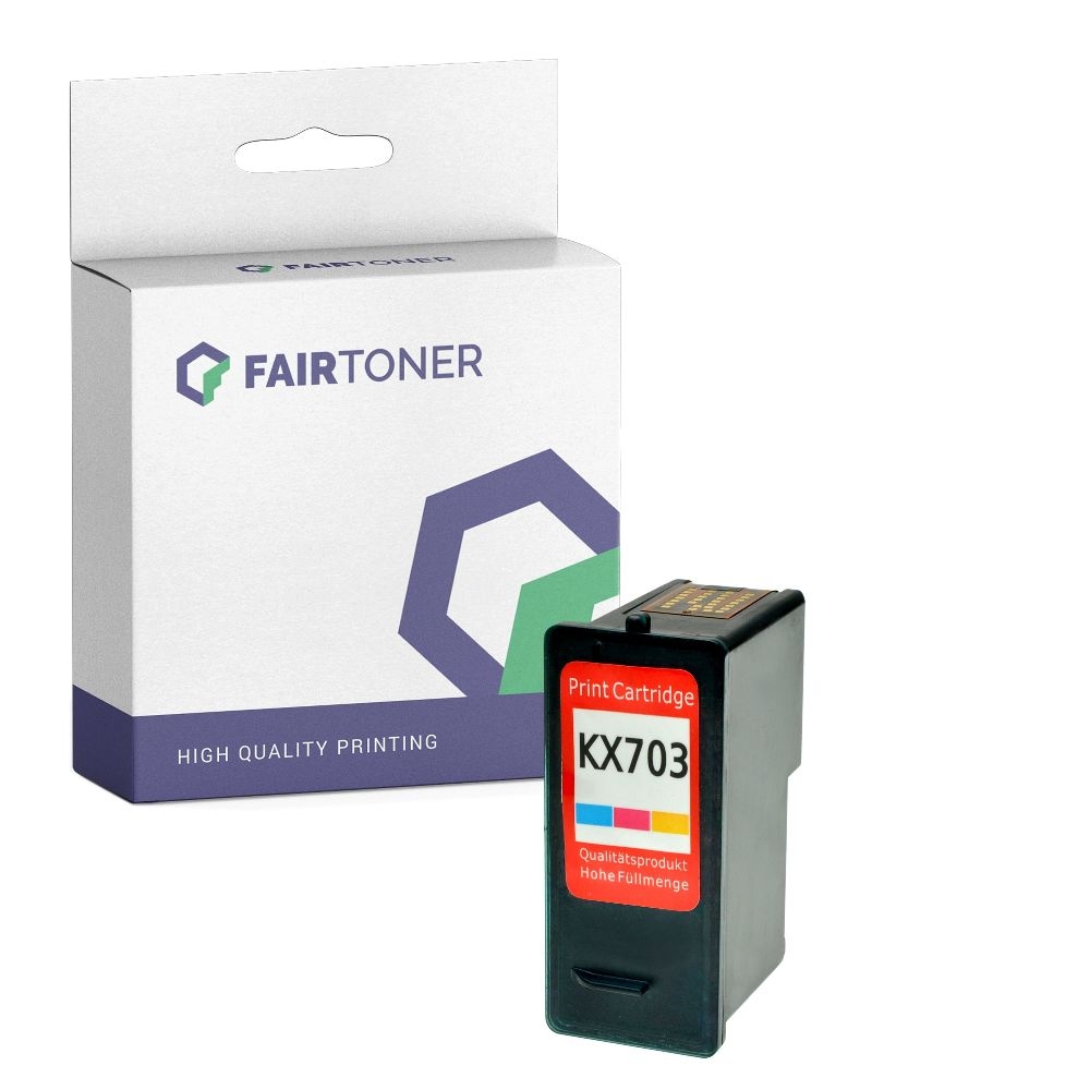 FairToner kompatibel für Dell Tintenpatrone 592-10279 / KX703 Color