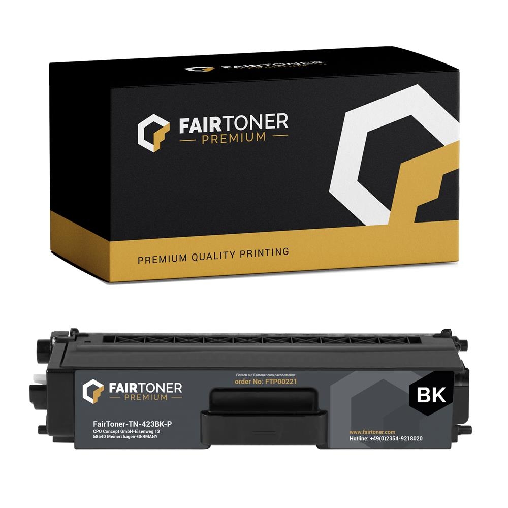 FairToner Premium Toner Brother TN423 HC bk