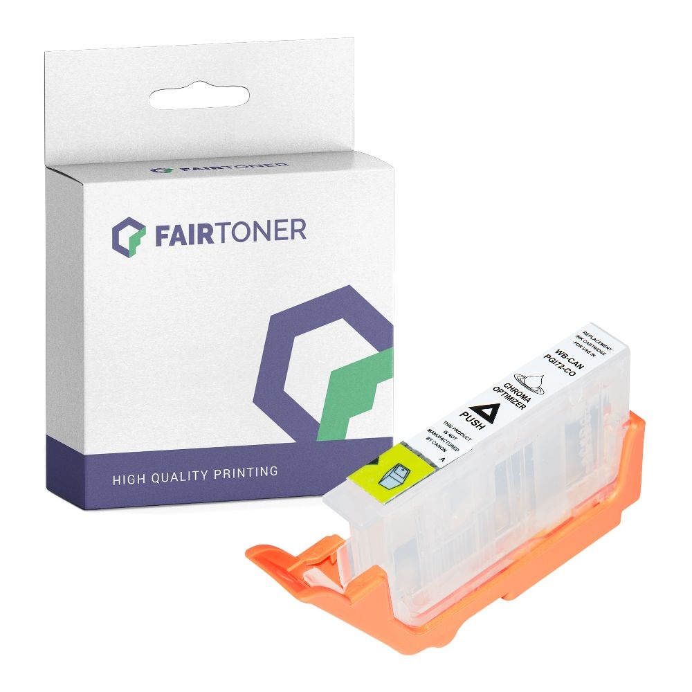 FairToner kompatibel für Canon Tintenpatrone 6411B001 / PGI-72CO Chrom Optimierer
