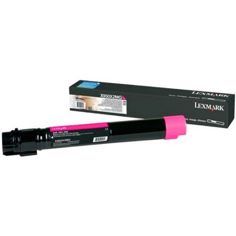 Original Lexmark Toner X950X2MG Magenta
