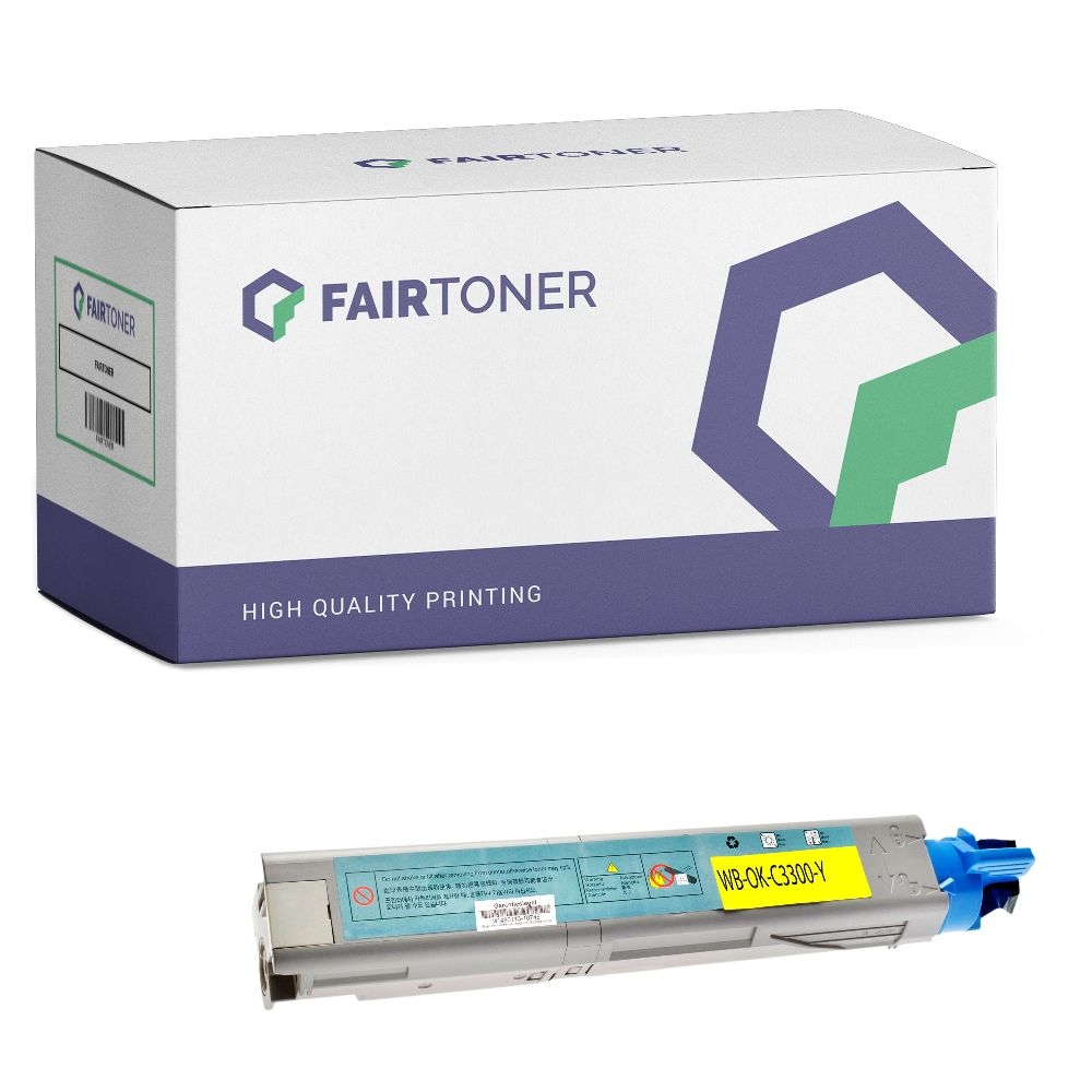 FairToner Toner OKI C3300 C3450 43459329 y