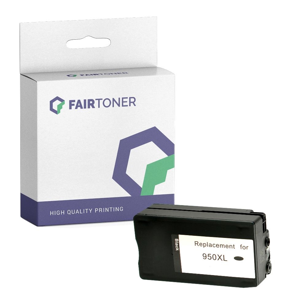 FairToner kompatibel für HP Tintenpatrone CN045AE / 950XL Schwarz