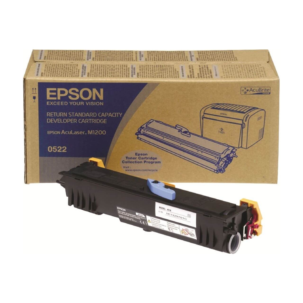 Original Epson Toner C13S050522/0522 Black