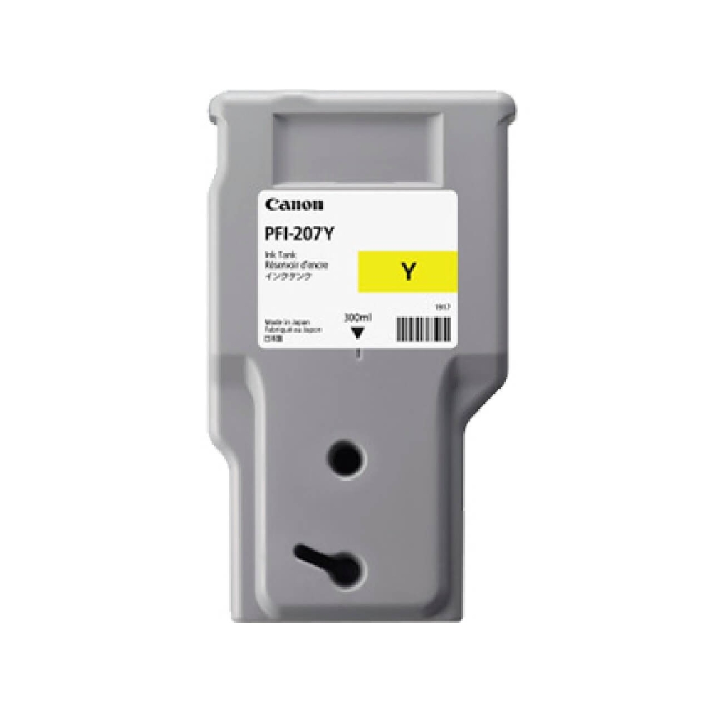 Original Canon Tintenpatrone 8792B001 / PFI-207Y Gelb