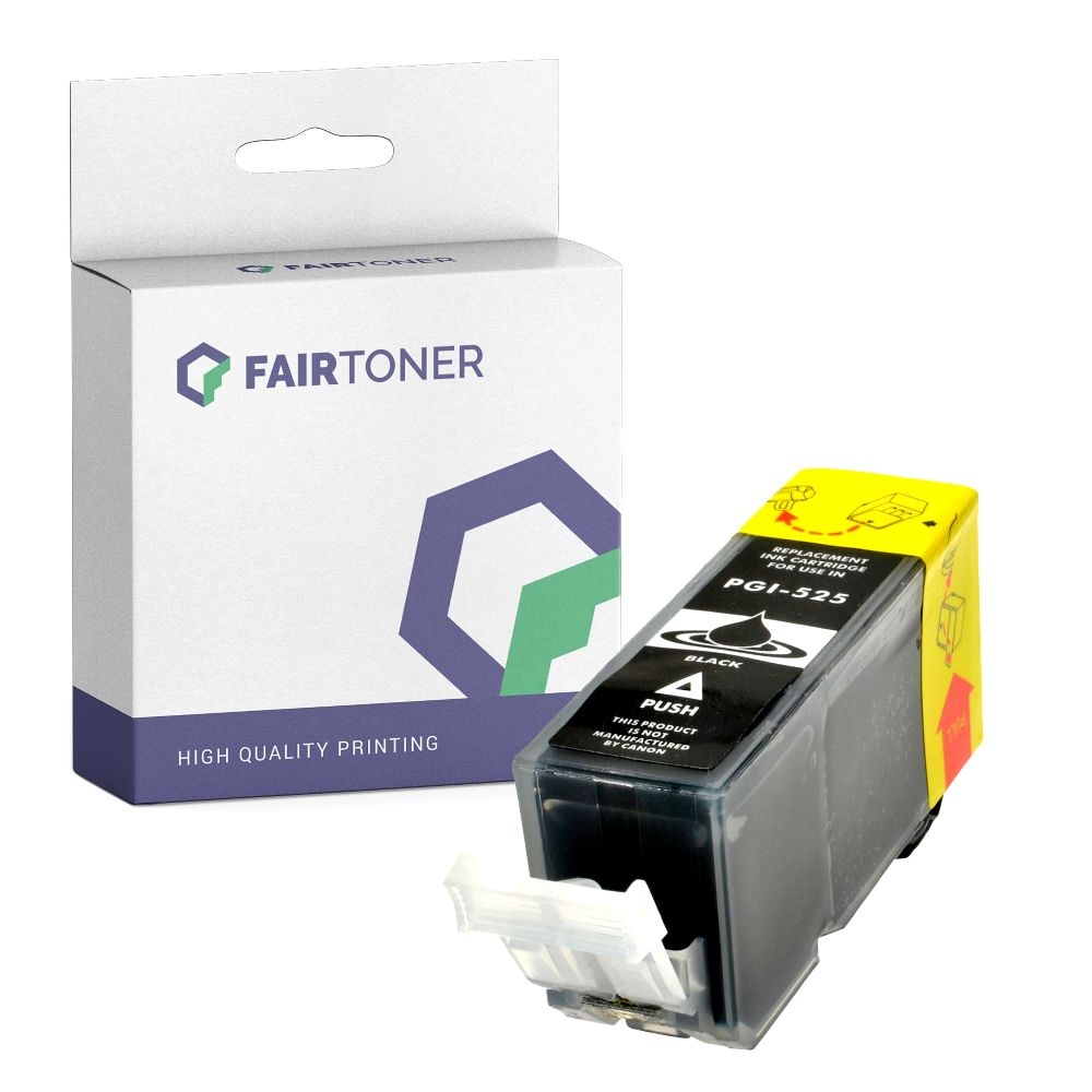 FairToner kompatibel für Canon Tintenpatrone 4529B001 / PGI-525PGBK Schwarz
