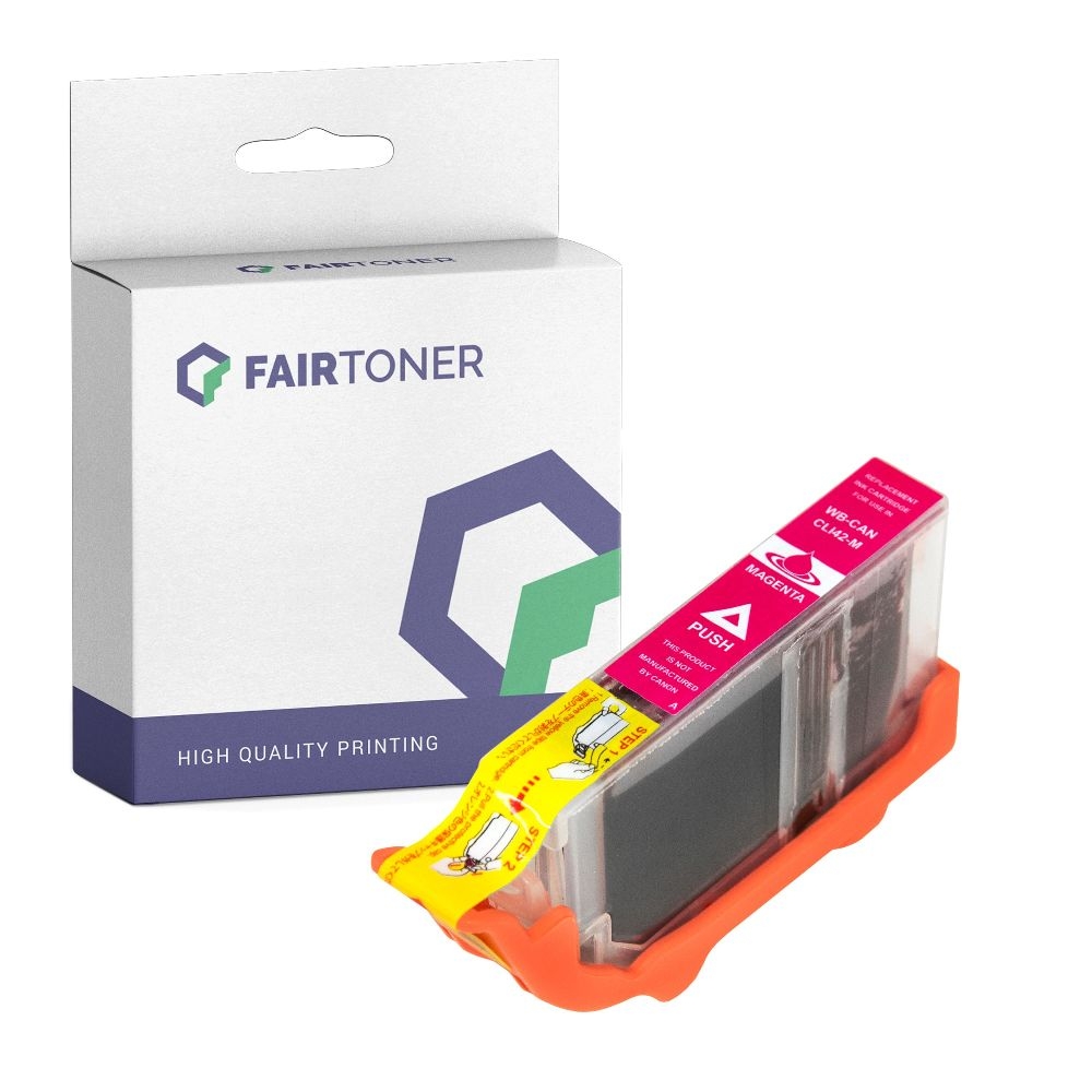 FairToner kompatibel für Canon Tintenpatrone 6386B001 / CLI-42M Magenta