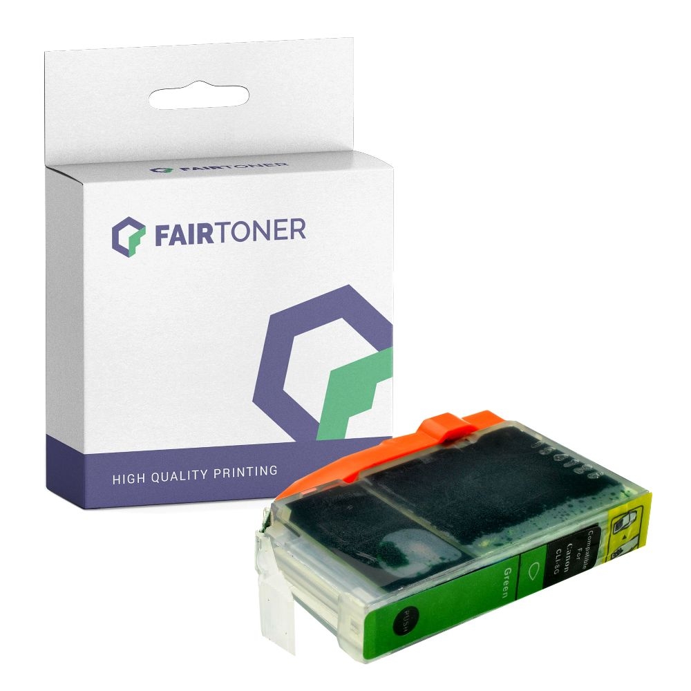 FairToner kompatibel für Canon Tintenpatrone 0627B001 / CLI-8G Grün
