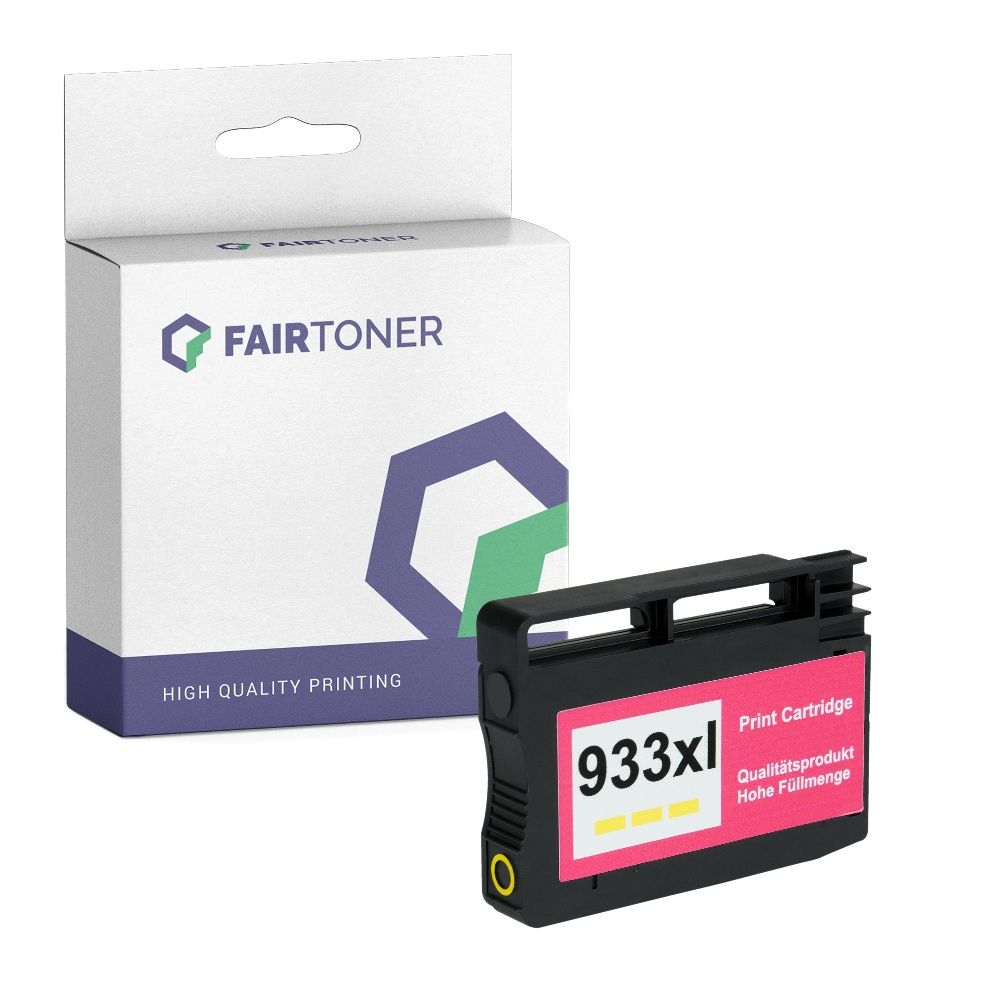FairToner kompatibel für HP Tintenpatrone CN056AE / 933XL Gelb