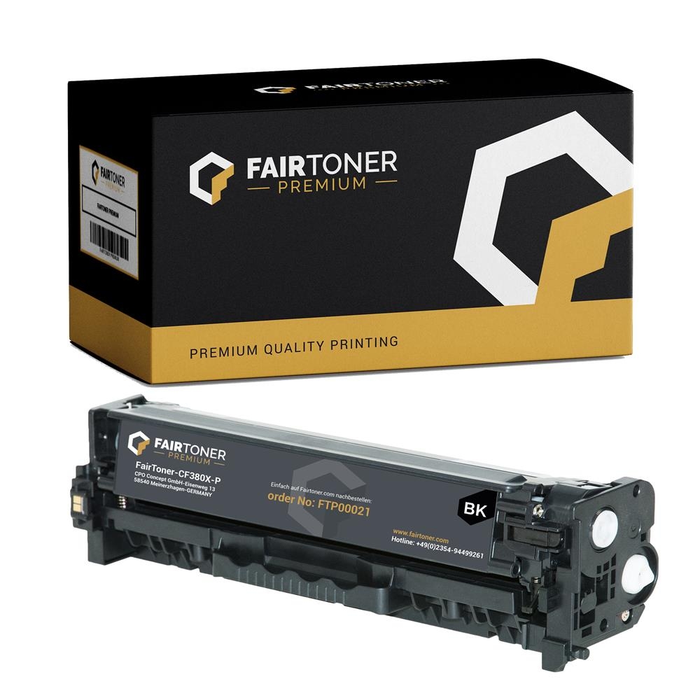 FairToner Premium Toner HP CF380X bk