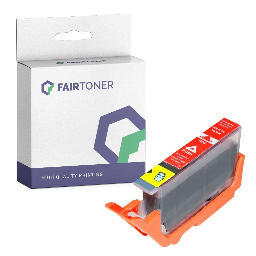 FairToner kompatibel für Canon Tintenpatrone 1040B001 / PGI-9R Rot
