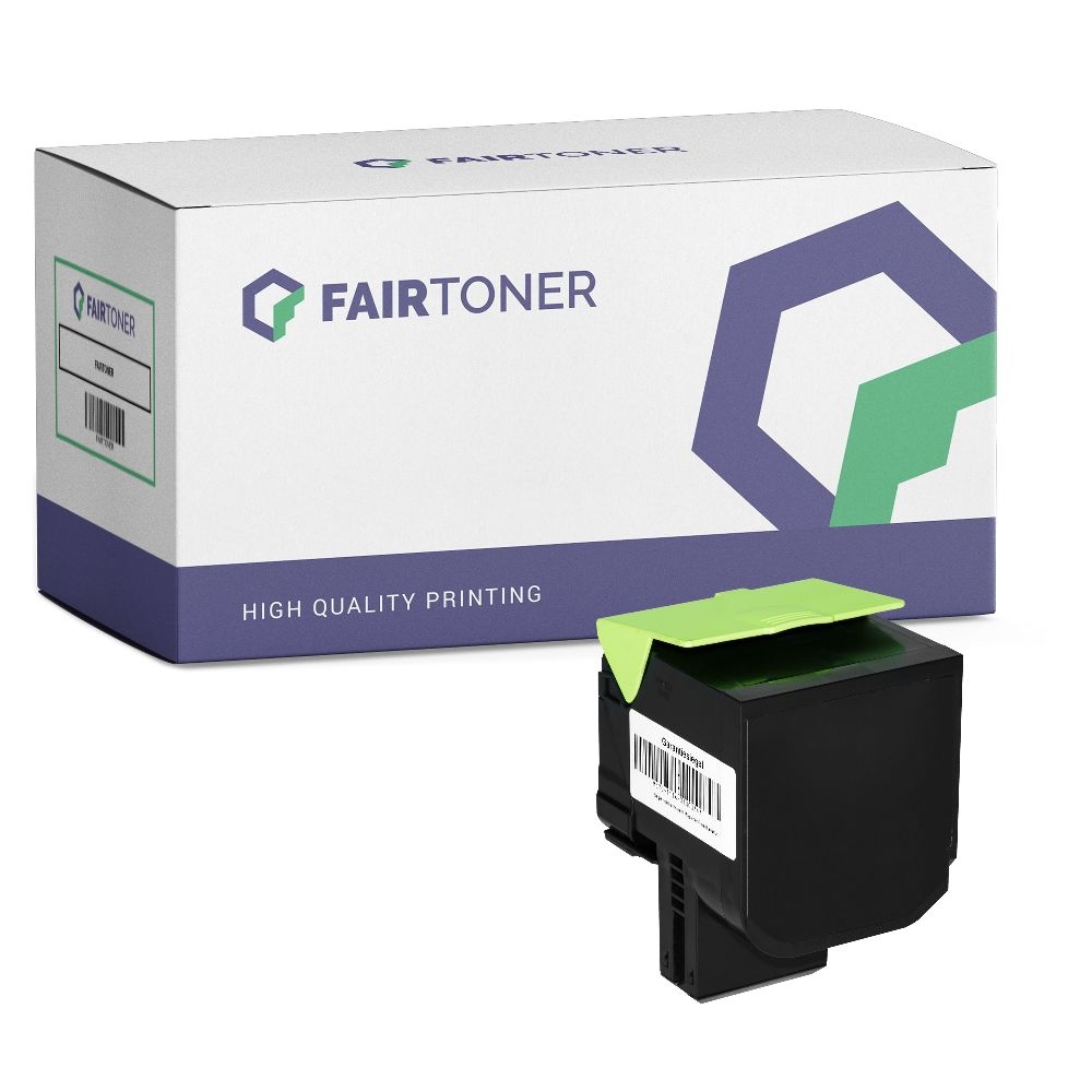 FairToner Toner Lexmark CX-Serie CX510 80C0X10 bk