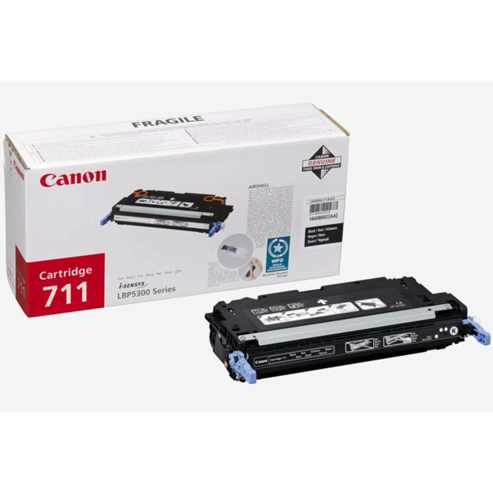 Original Toner für Canon 711bk 1660B002