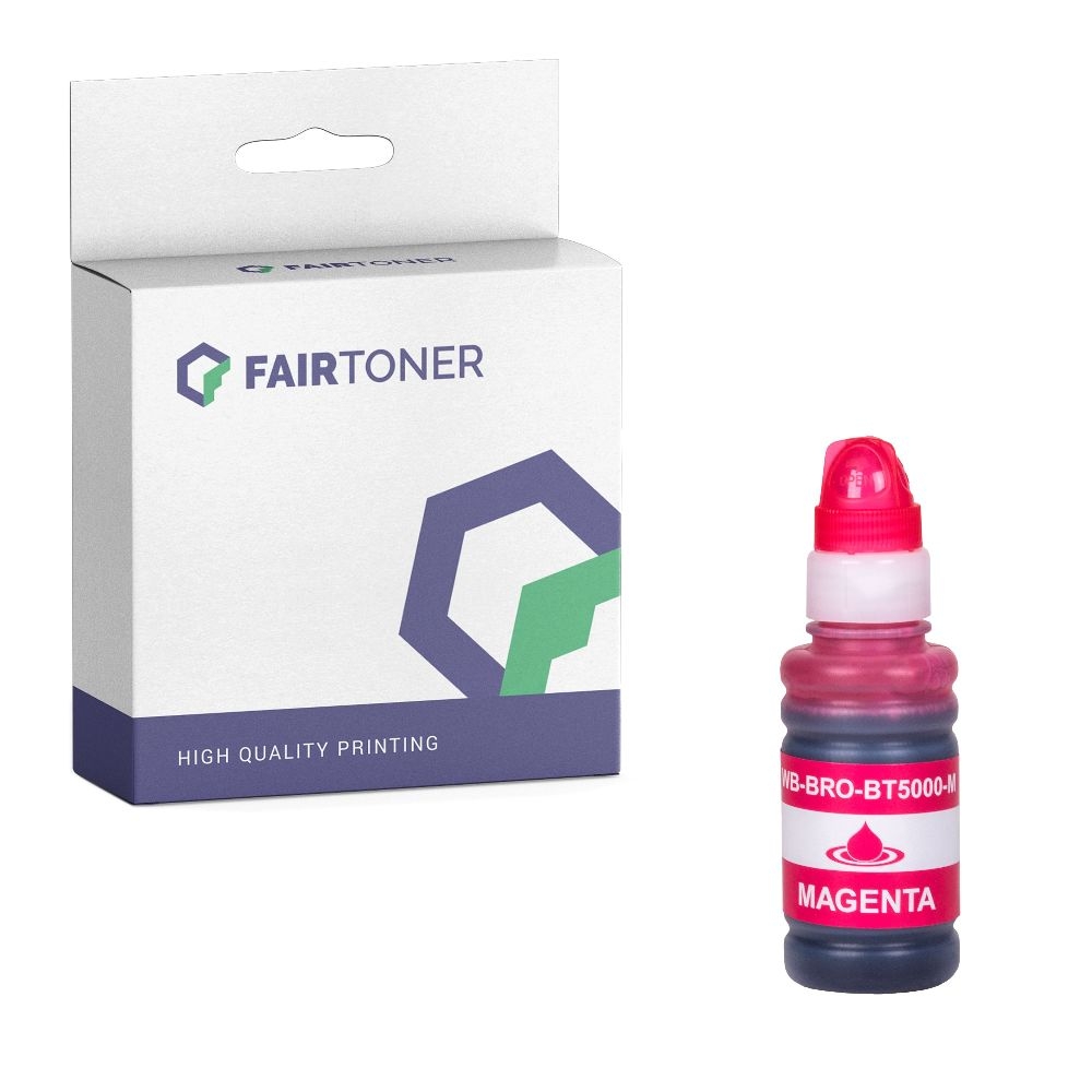 FairToner kompatibel für Brother Tintenpatrone BT-5000M Magenta
