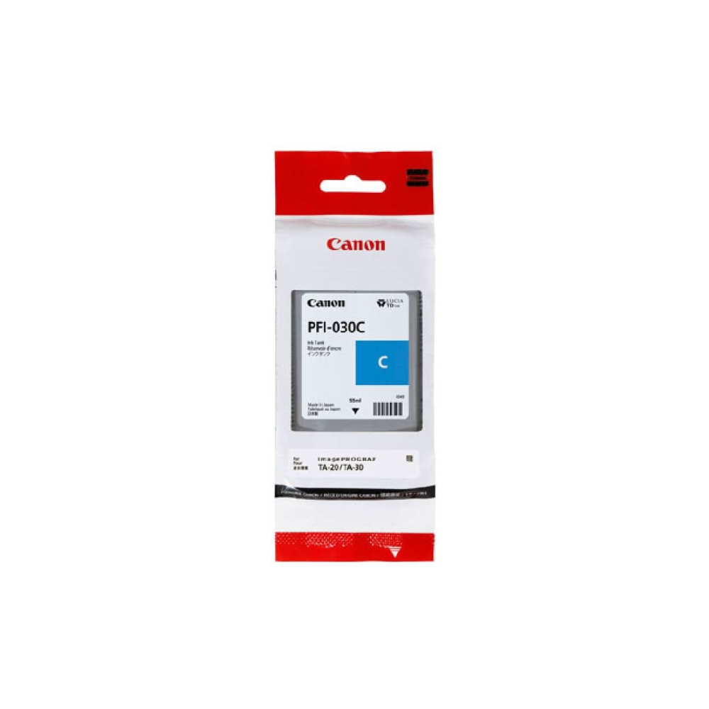Original Canon Tintenpatrone 3490C001 / PFI-030C Cyan