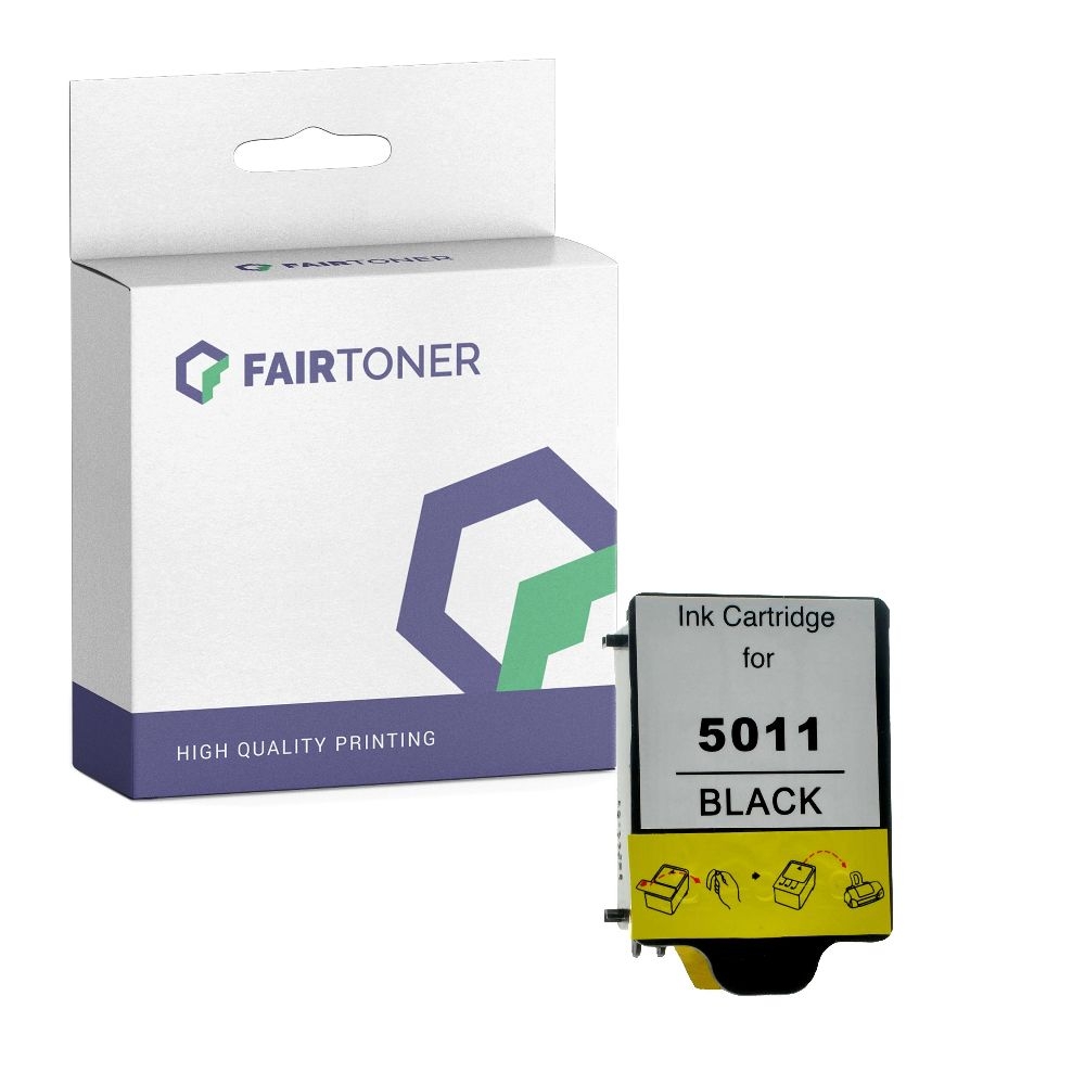 FairToner kompatibel für HP Tintenpatrone C5011DE / 14 Schwarz