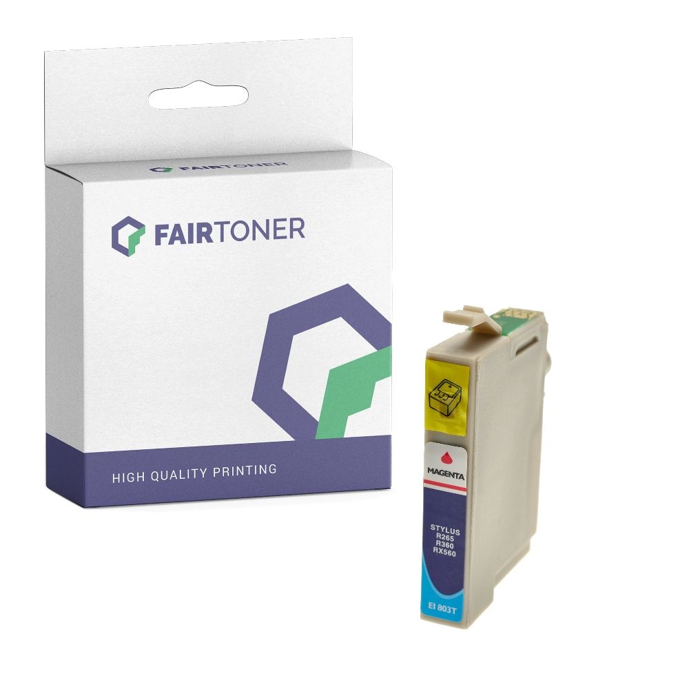 FairToner kompatibel für Epson Tintenpatrone C13T07934010 / T0793 Magenta