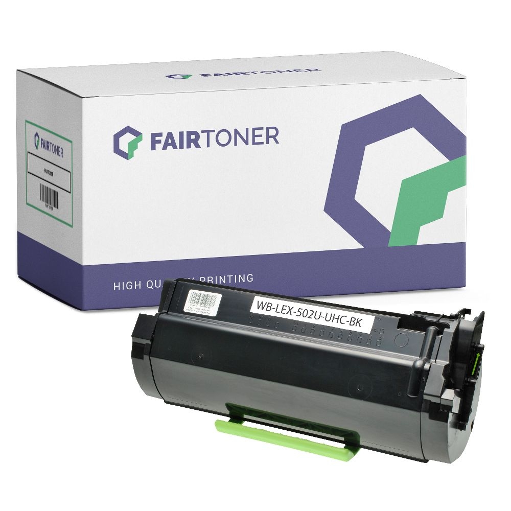 FairToner Toner Lexmark MS-Serie 502UA 50F2U00 bk