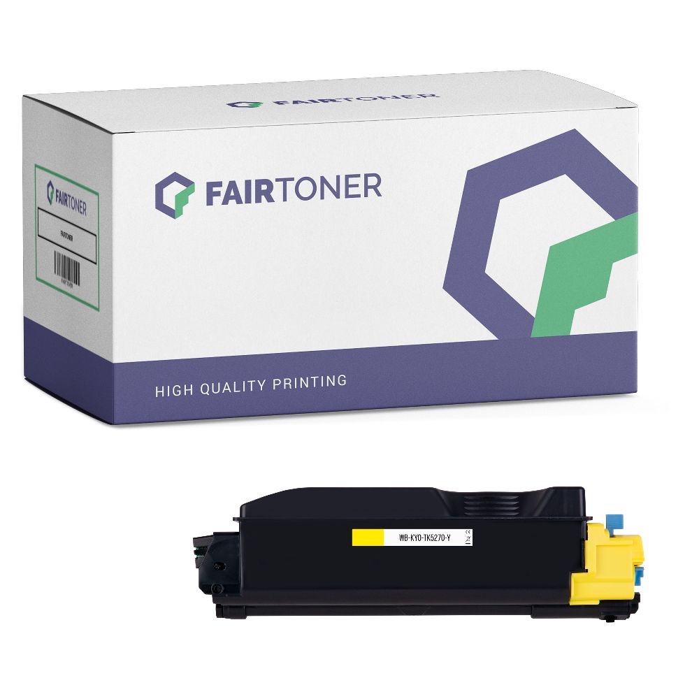 FairToner Toner Kyocera TK5270 1T02TVANL0 y