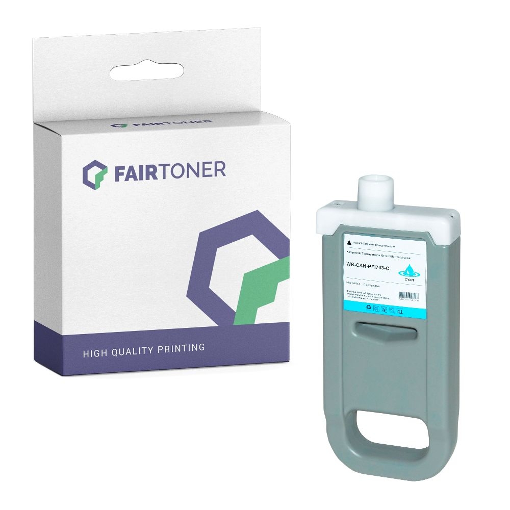 FairToner kompatibel für Canon Tintenpatrone 6688B001 / PFI-706G Grün