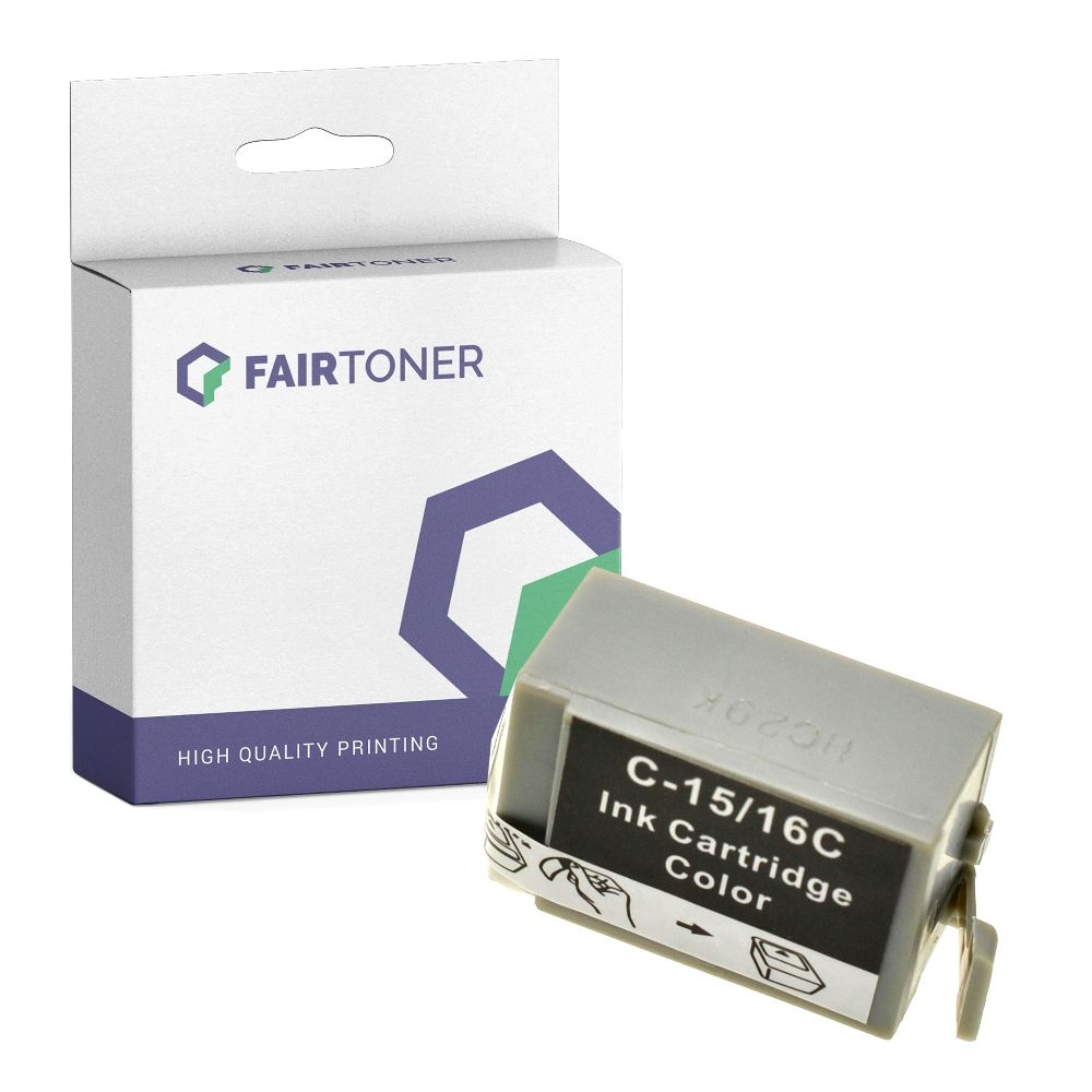 FairToner kompatibel für Canon Tintenpatrone 8191A002 / BCI-15C Color
