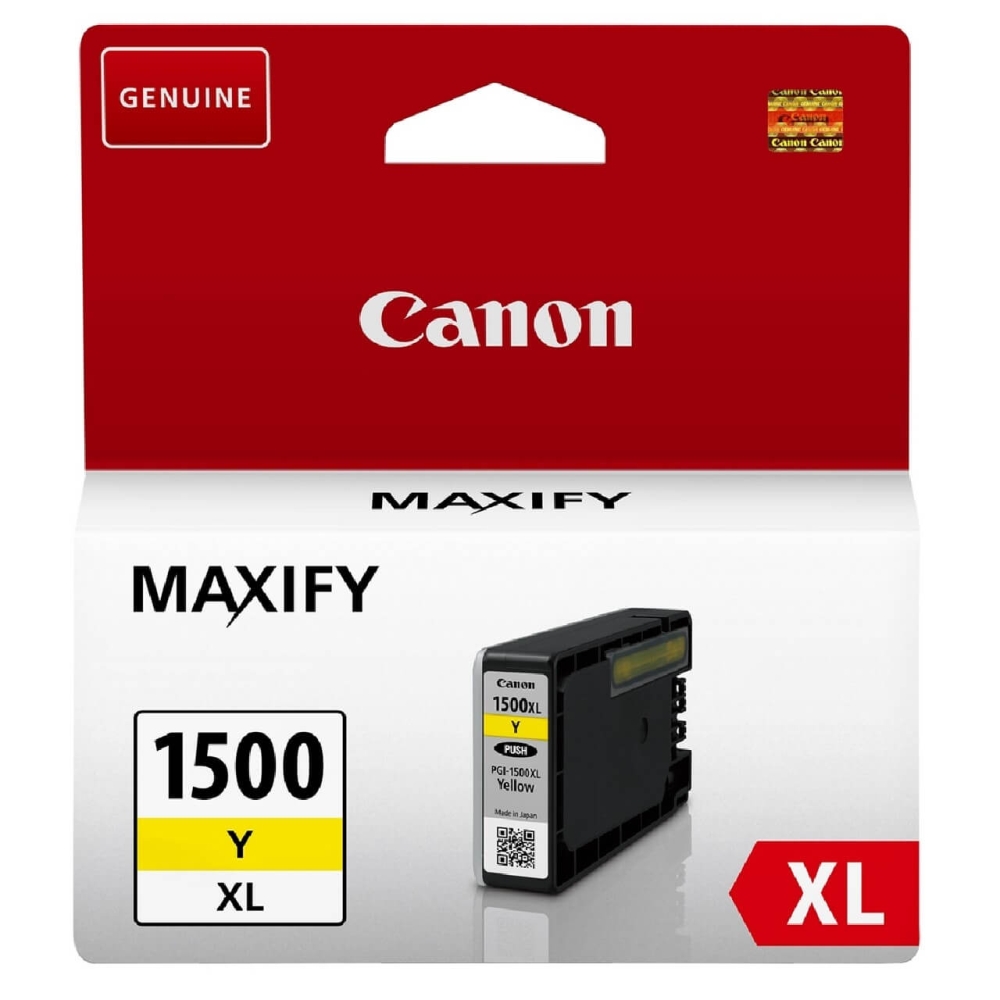 Original Canon Tintenpatrone 9195B001 / PGI-1500XLY Gelb