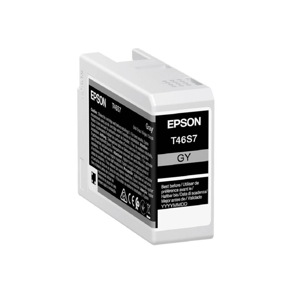 Original Epson Tintenpatrone C13T46S700 / T46S7 Grau