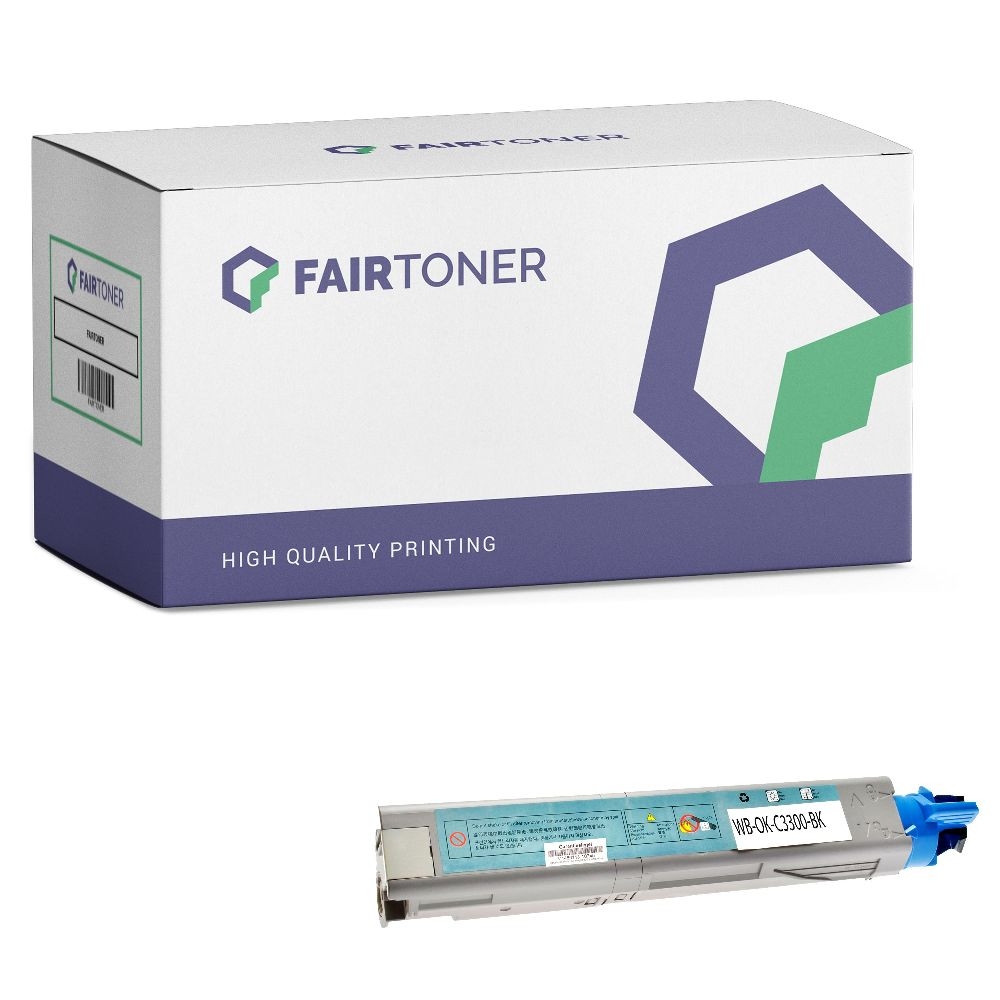 FairToner Toner OKI C3300 C3450 43459332 bk