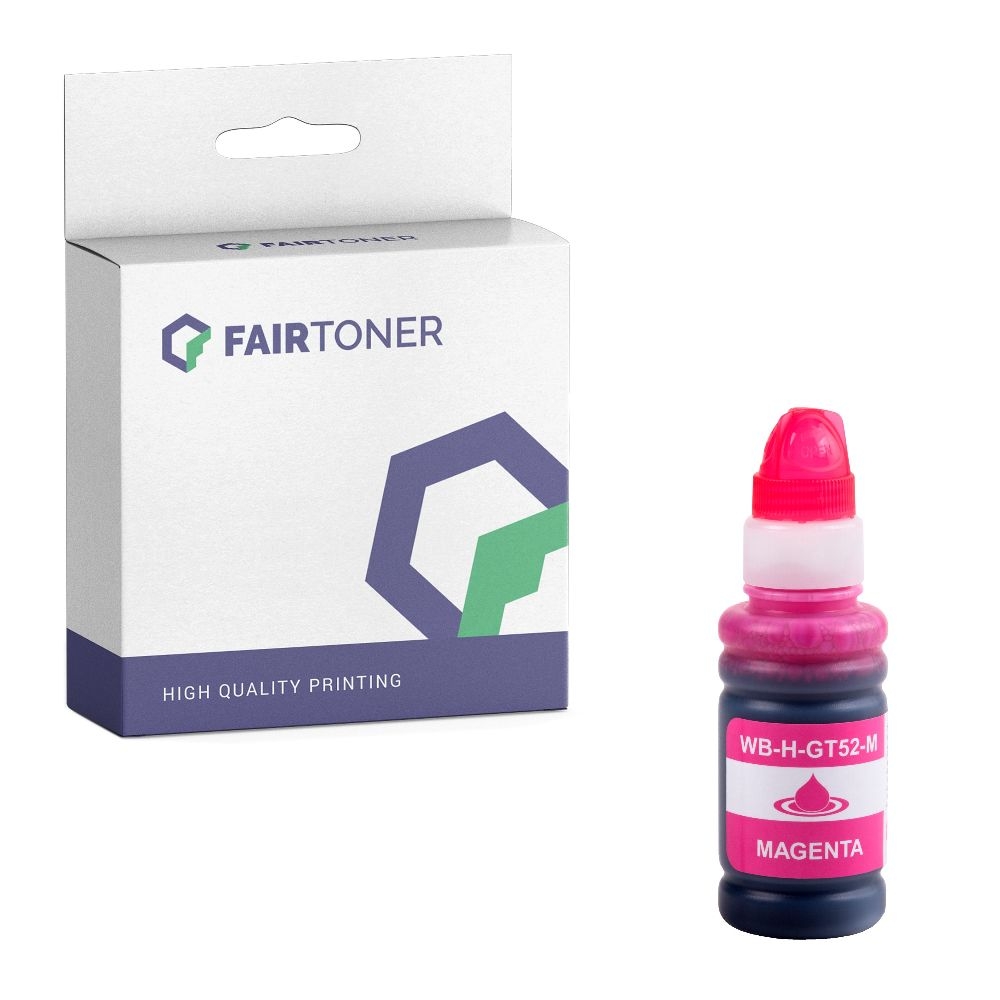 FairToner kompatibel für HP Tintenpatrone M0H55AE / GT52 Magenta