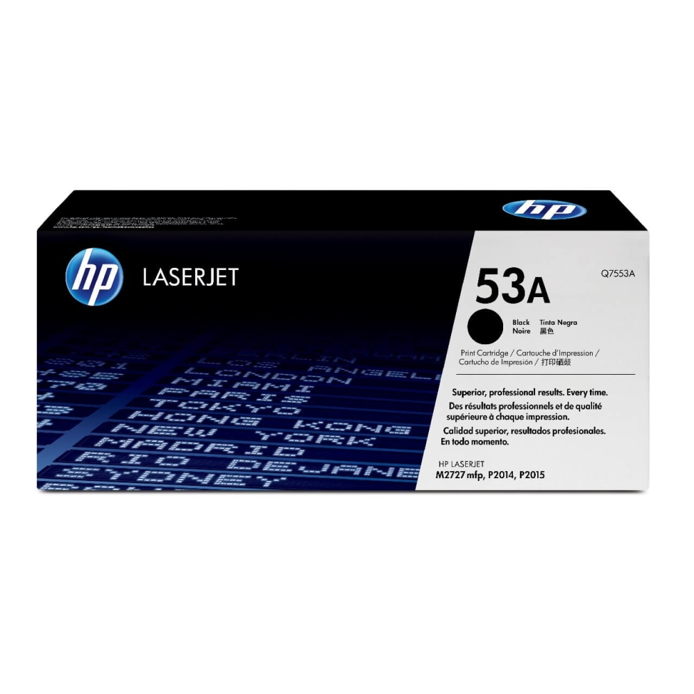 Original HP Toner Q7553A/53A bk