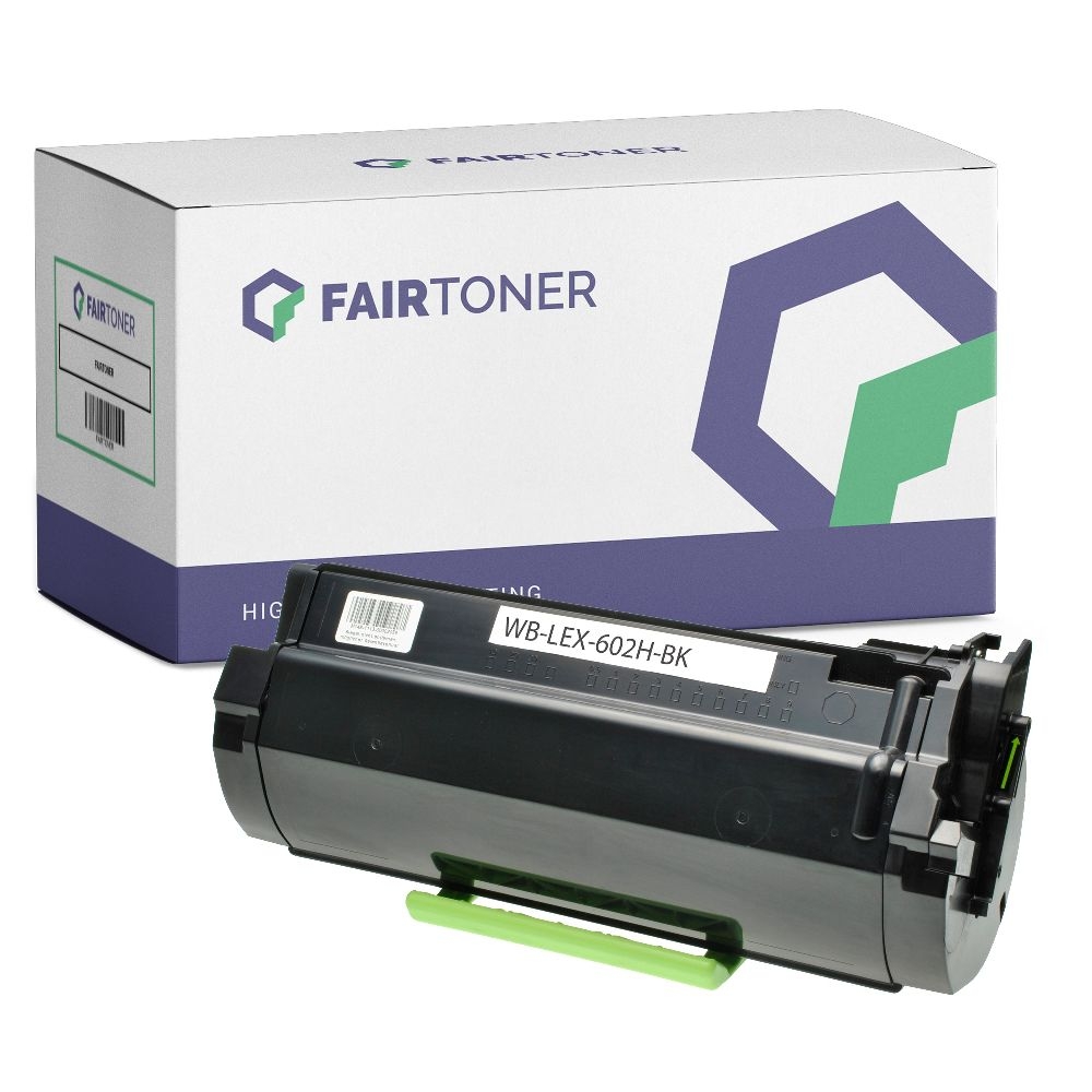 FairToner Toner Lexmark MX-Serie 600HA 60F0HA0 bk