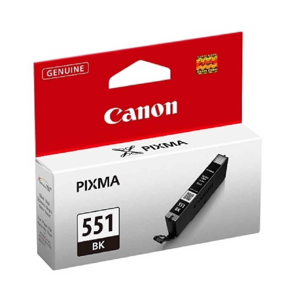 Original Canon Tintenpatrone 6508B001 / CLI-551BK Schwarz