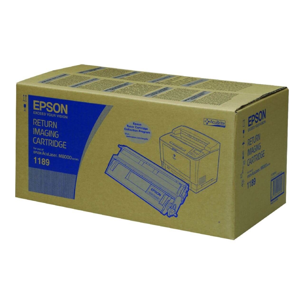 Original Epson Toner C13S051189/1189 Black