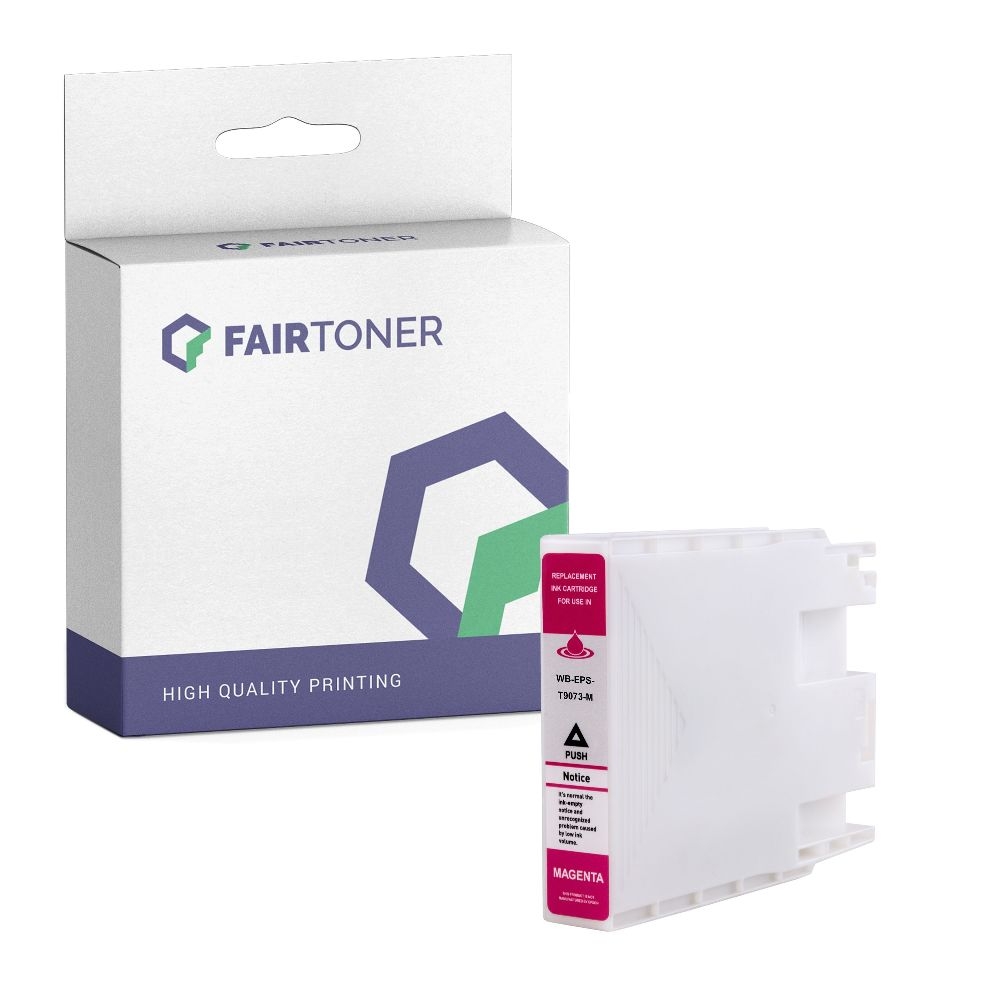 FairToner kompatibel für Epson Tintenpatrone C13T907340 / T9073 Magenta
